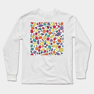 Cute fruits pattern Long Sleeve T-Shirt